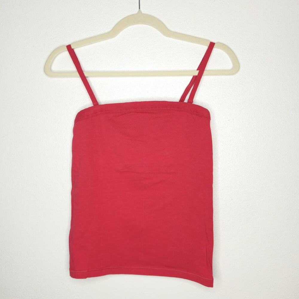 NWT Vintage Gap Cami Tank Top Strapless Adjustable Small Seamless Square
